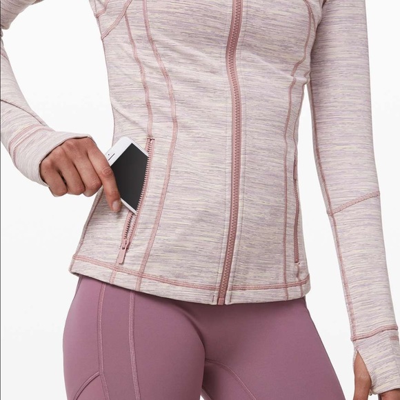 Lululemon Define Jacket Space Pink Bliss Mauve - Picture 4 of 9